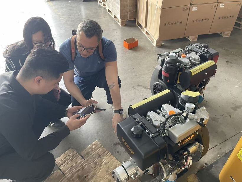 Audit moteur en usine